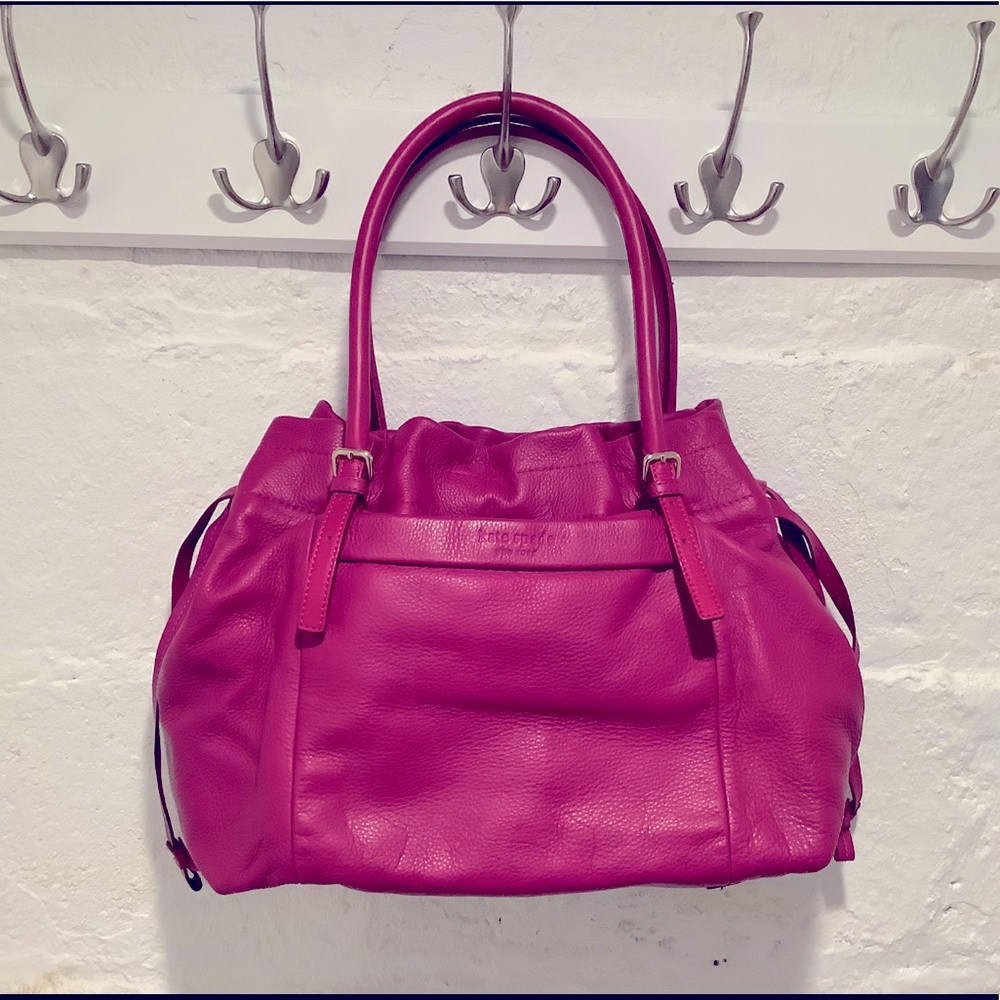 kate spade berry pink handbag